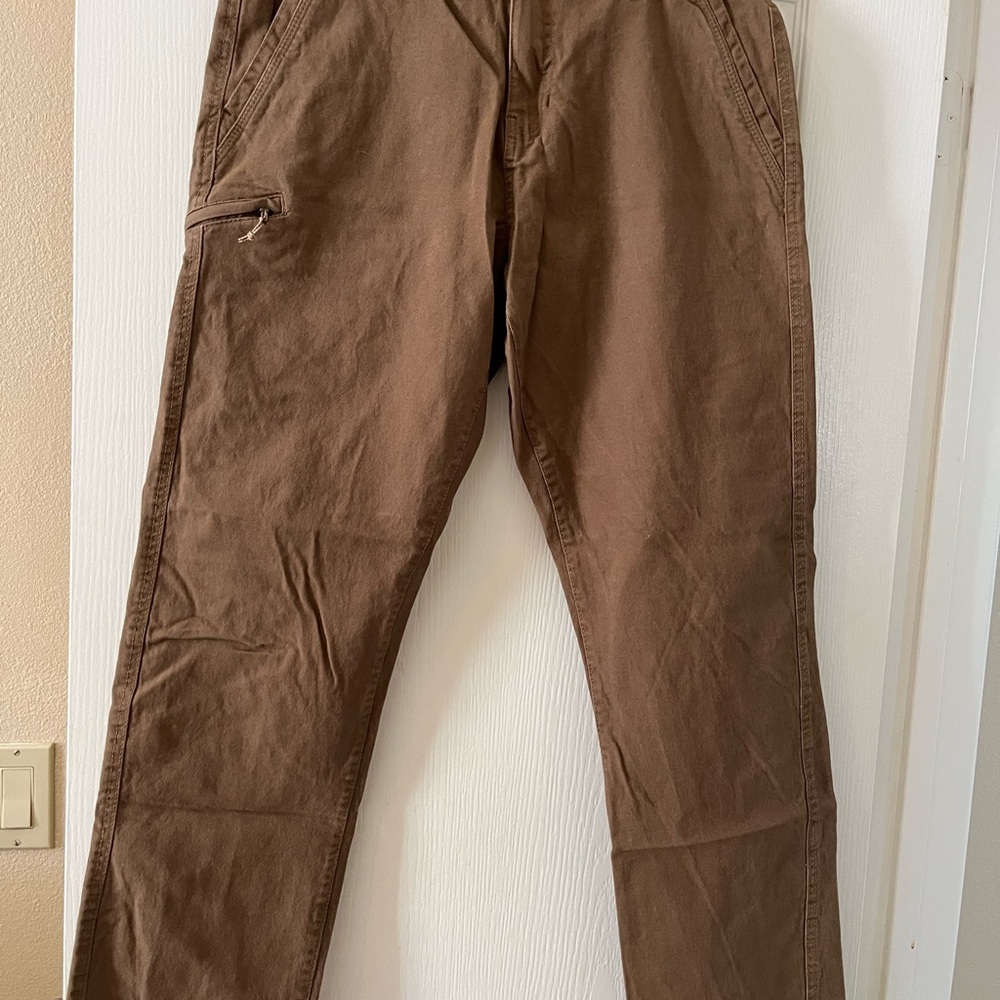 Weatherproof Men's Brown Khakis 34x32 carpenter pants